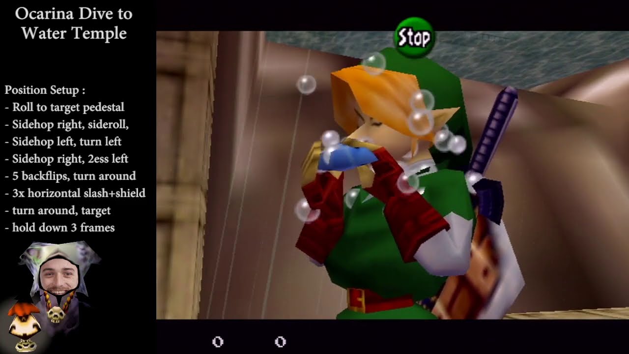 Water Temple Ocarina Dive Setup YouTube