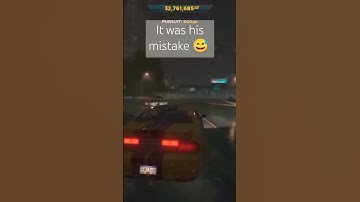 It was his mistake in #nfsmostwanted2012 #nfs #nfsshorts #needforspeed