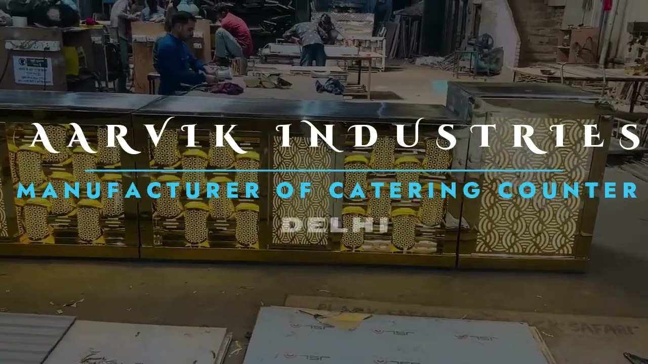 NEW COLLECTION OF BANQUET & CATERING / LED COUNTER SETUPS  MANUFACTURING BY AARVIK INDUSTRIES