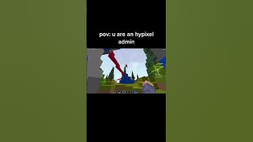 POV: Hypixel Bedwars Admin Abuse! #Shorts