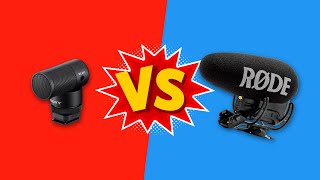 Sony ECM-G1 vs Rode VideoMic Pro+ Microphone Comparison