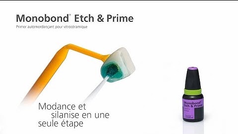 Monobond Etch & Prime  - Principe de fonctionnement