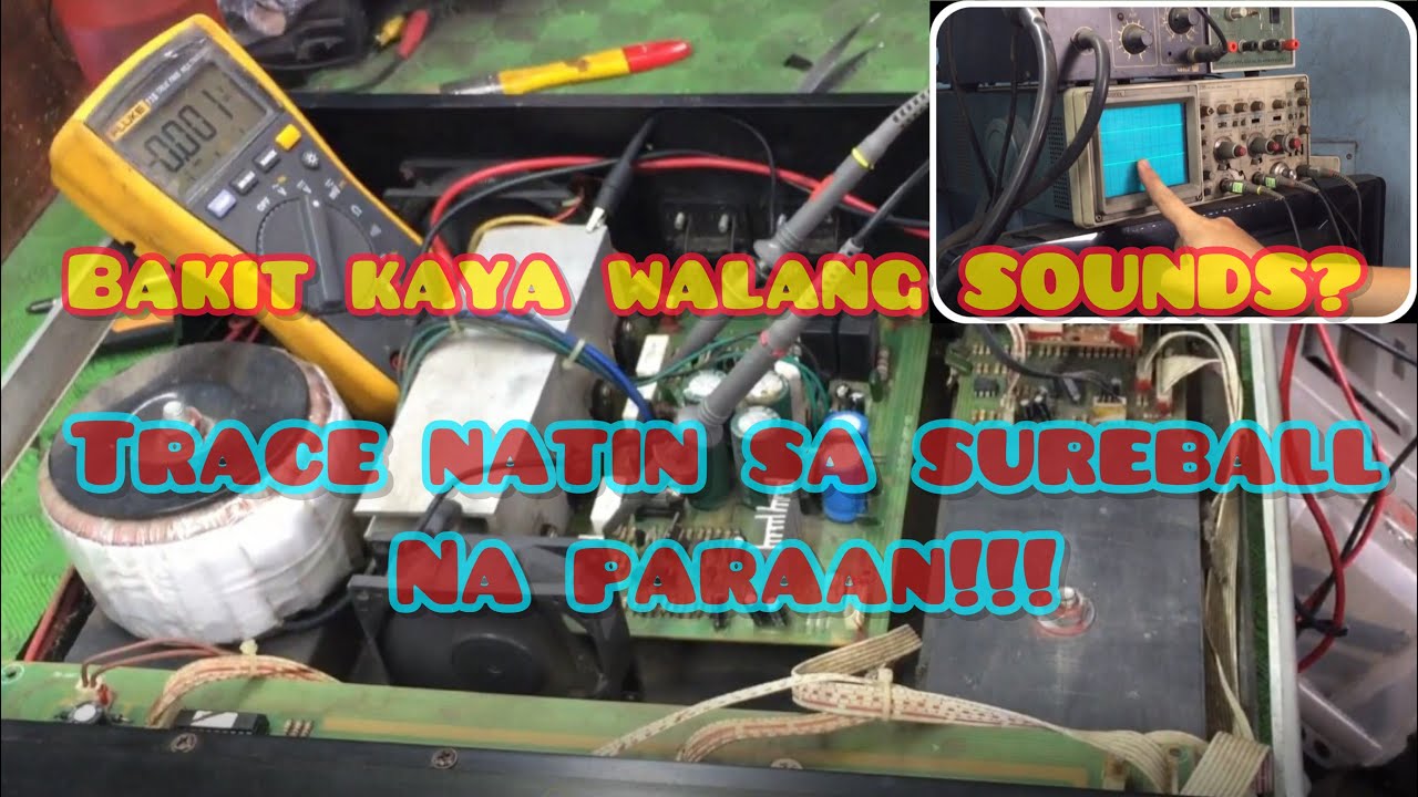 How to Fixed DB Audio Amplifier No Sound YouTube