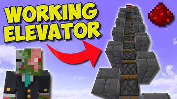 (1.17+) EASY WORKING ELEVATOR IN MINECRAFT!!! - Redstone Tutorial