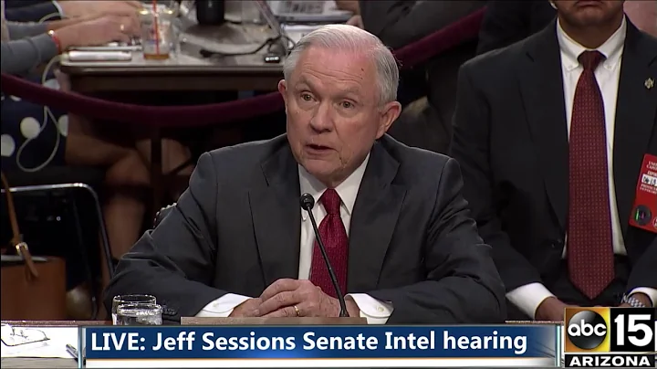 JEFF SESSIONS HEARING: Do you know if President Trump RECORDS CONVERSATIONS INSIDE the White House?