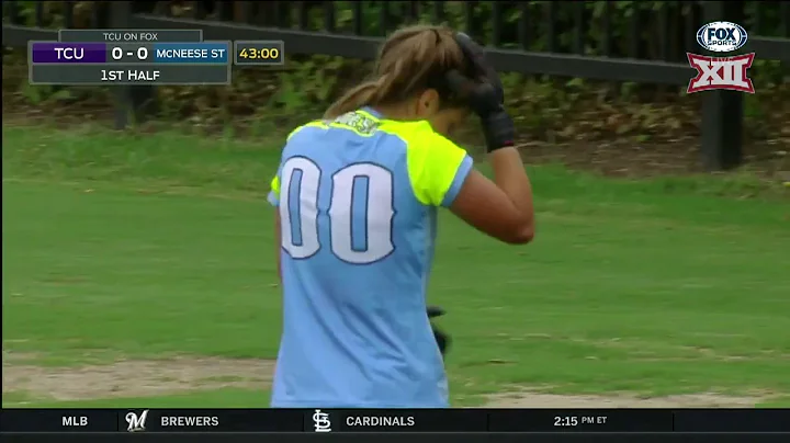 McNeese State vs TCU Women's Soccer Highlights