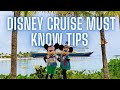 Essential advice for firsttime disney cruisers mustwatch tips for a magical voyage