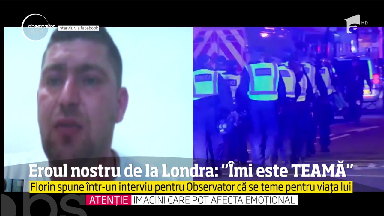 Florin Morariu Eroul Din Atentatul De La Londra Se Teme Pentru ViaÅ£a Lui Youtube