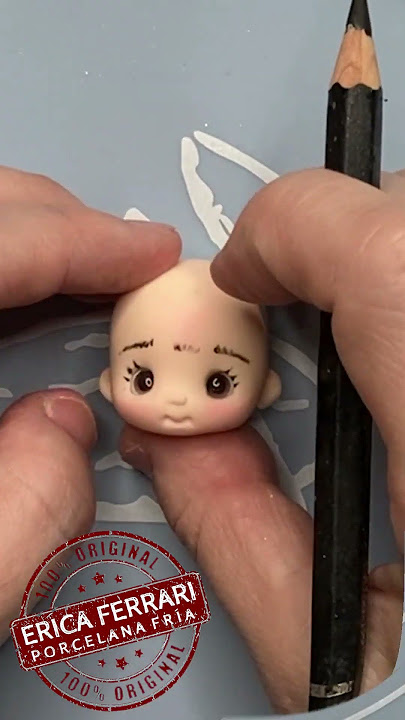 How To Make FRIDA KAHLO DOLL in 21 Minutes, Erica Ferrari Cold Porcelain