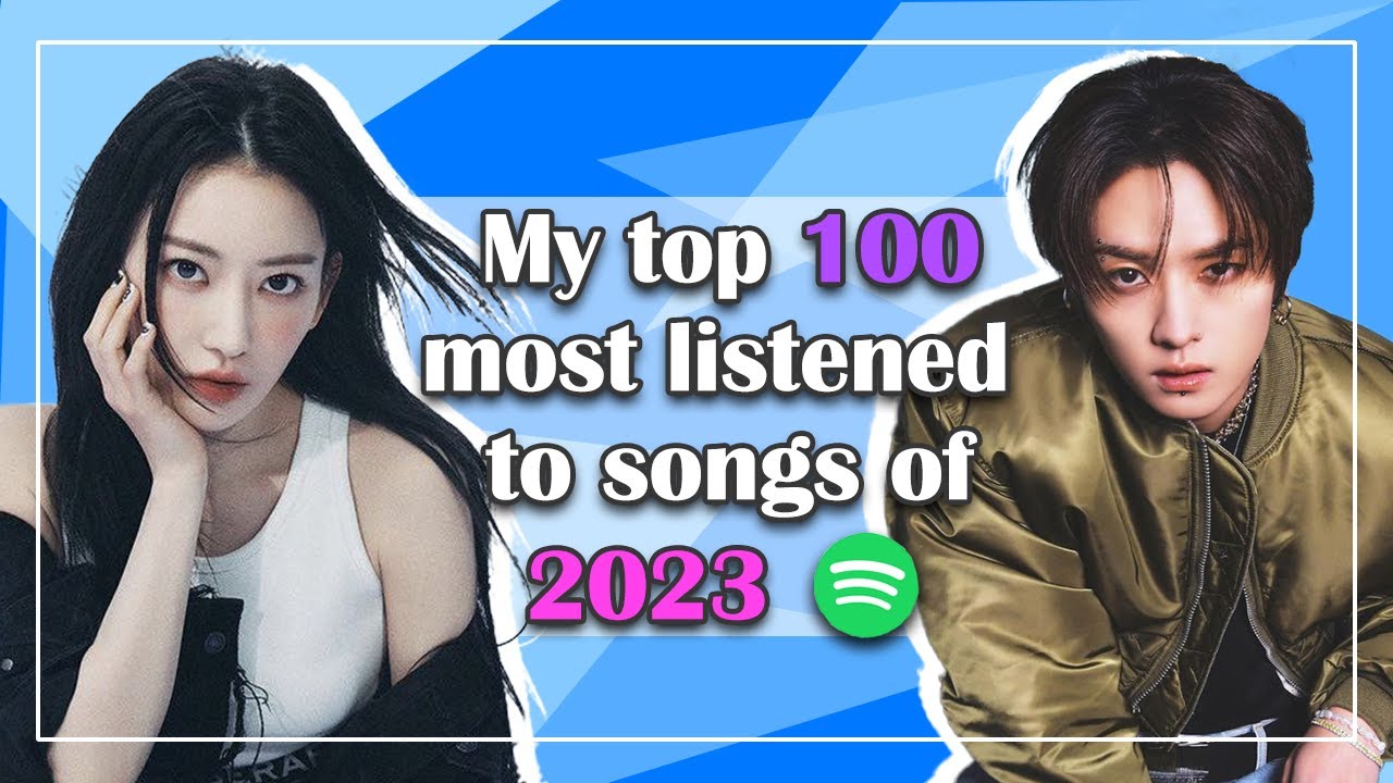 My Top 100 Most Listened to Songs of 2023! - YouTube