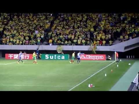 2014 ジェフ千葉 vs カターレ富山戦 背番号11 森本貴幸選手が同点ゴールを決める！千葉1－1富山