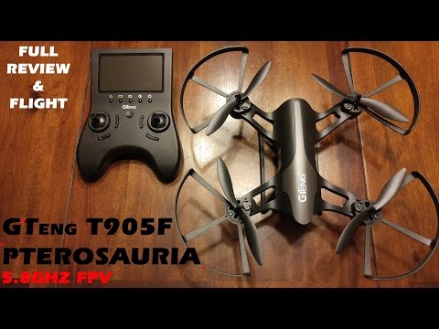 GTENG T905F "PTEROSAURIA" FPV QUAD "Review and Flight"