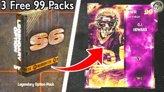 3 FREE 99 Overall Packs!… Get Your Golden Tickets Before It