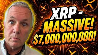 XRP Is A KEY PLAYER In This $7,000,000,000 Market That Is Growing Exponentially!