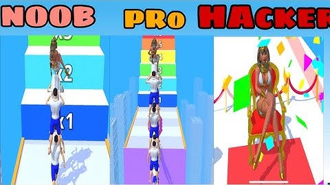 NOOB vs PRO vs HACKER in I Am The Queen  - All Levels Gameplay, New Game (Android, iOS)