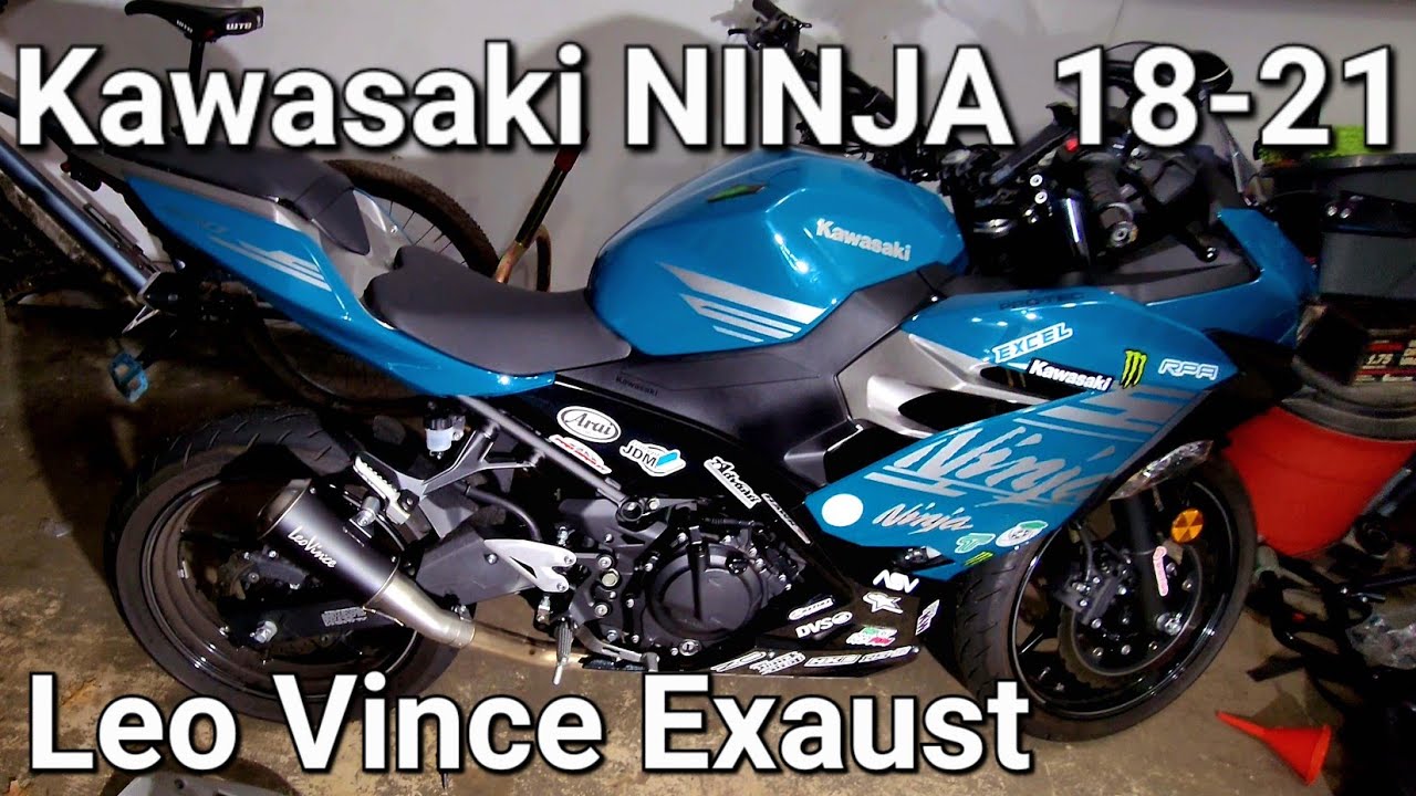 Leo Vince 2018 Kawasaki Ninja 400 LV-10 Slip-On Exhaust Install