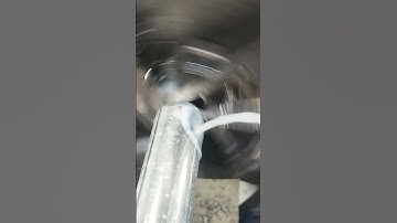 CNC pipe threading process #automation #viral #automobile