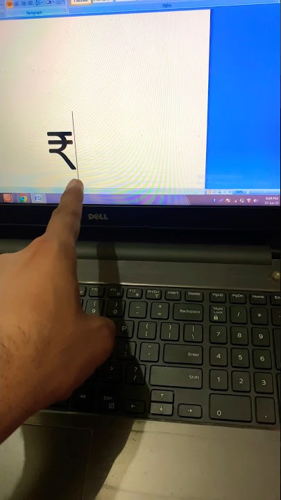 ₹ Symbol Shortcut | How to Type the Indian Rupee Symbol ₹ #shorts #shortcutkeys #viral