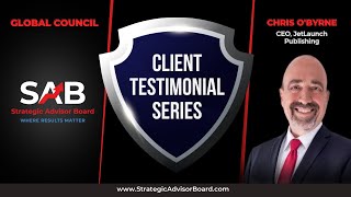 Client Testimonial By Chris O'Byrne - CEO, JetLaunch Publishing