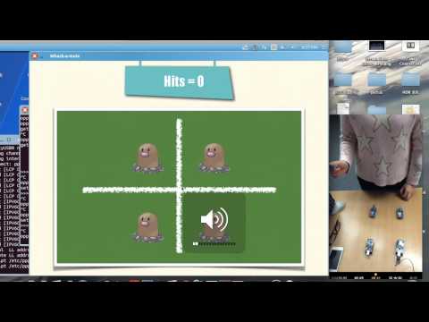TinyOS Whack a mole