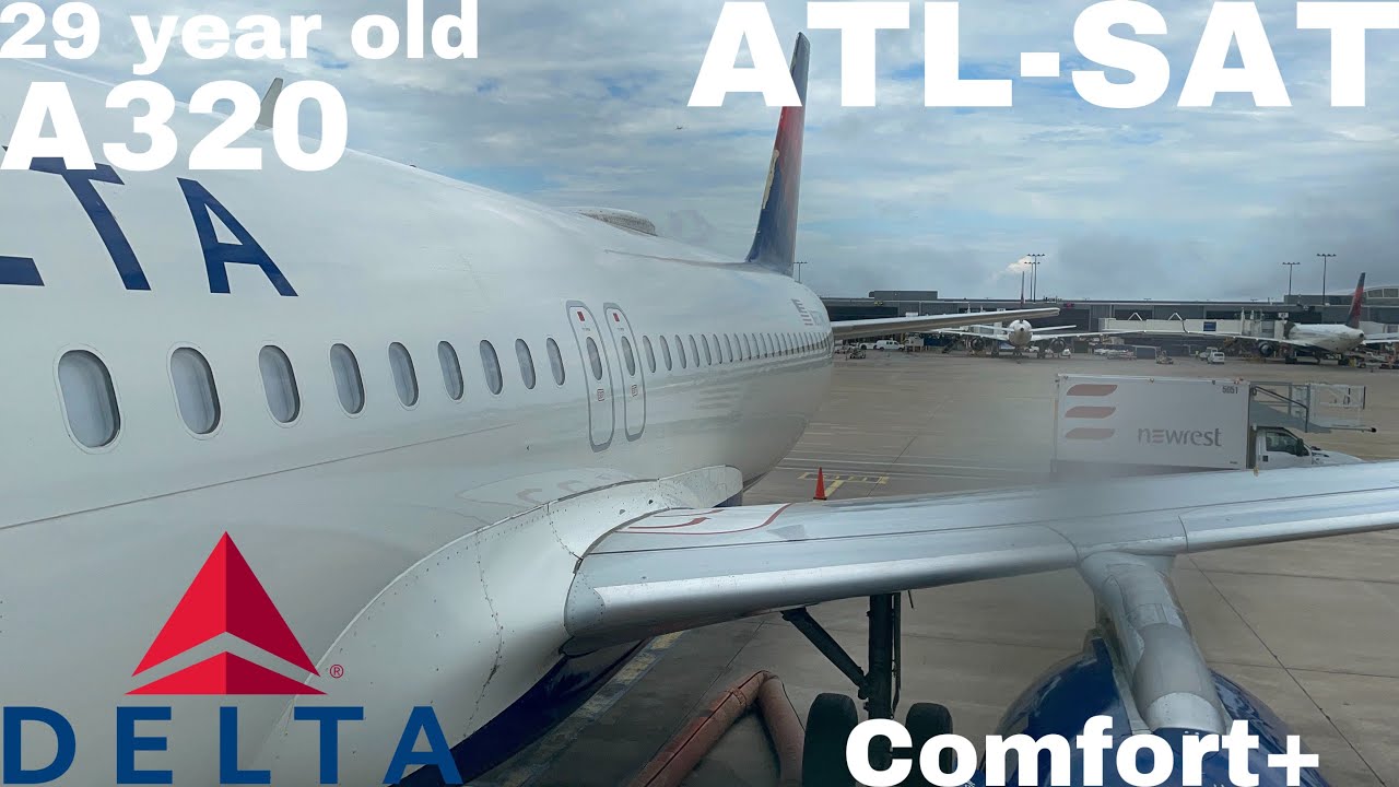 (Trip report) Delta airlines A320 Comfort+ ATL-SAT