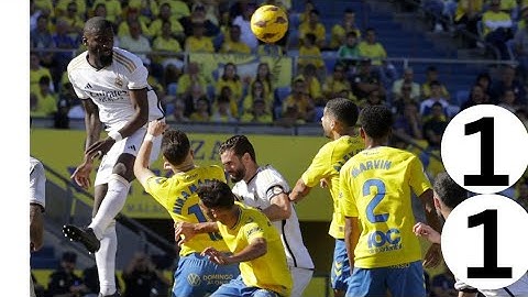 LAS PALMAS VS REAL MADRID (1:1) MATCH AND GOALS HIGHLIGHTS,  #football #funny #funnyvideo #fun.