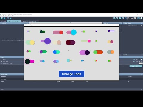 GDevelop: Checkbox and Toggle Switch (new extensions)