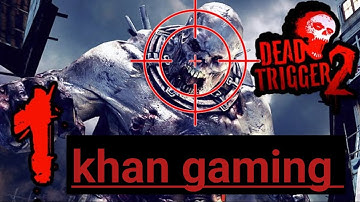 Dead Trigger 2: Epic Zombie Showdown! 🔫🧟‍♂️ Level 1 Survival Action @Khangamingyt804