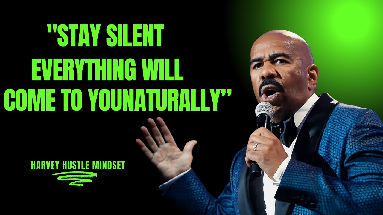 Stay Silent and Let Success Make the Noise | Harvey Hustle Mindset