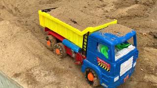 Diy Car Plastic RC | Dump Truck, Sand Truck, Excavator Truck | Rescue Toy Car