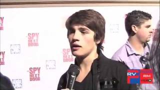 Gregg Sulkin at The Spy Next Door Premiere