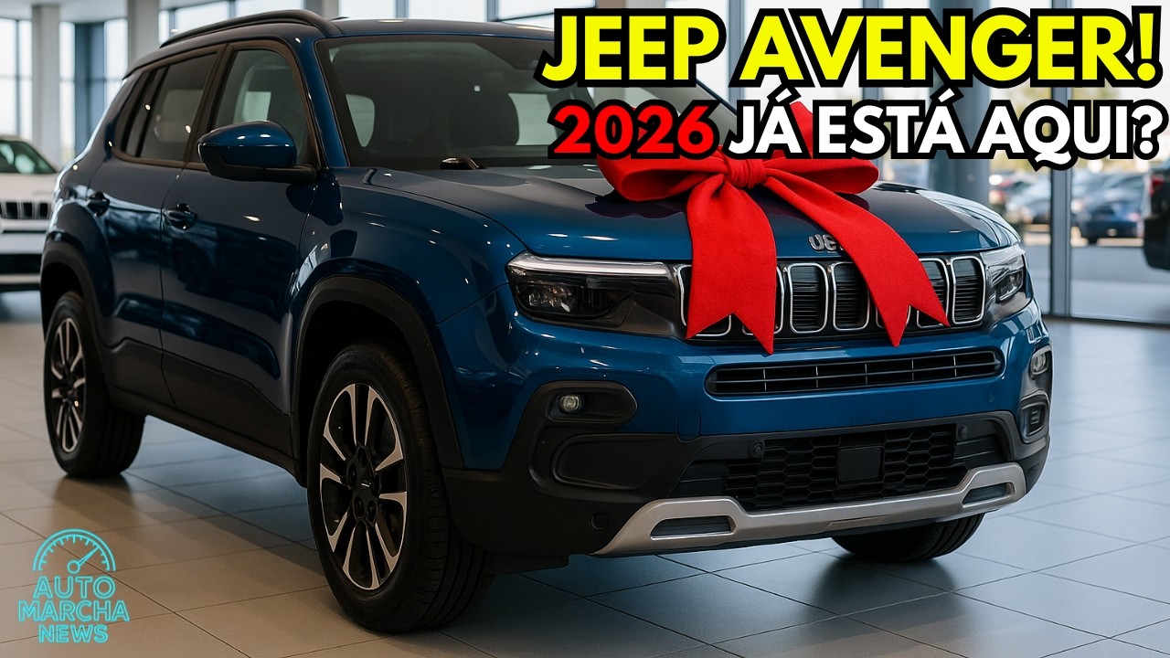 😱 Jeep Avenger 2026 SURGE no Brasil! Motor Turbo, Preço e Por Que Ele Pode Mudar o Segmento!