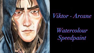 Viktor - Arcane | Watercolour Speedpaint