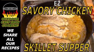 EZ Savory Chicken Skillet Supper