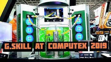 G.Skill at Computex 2019: X570 builds and breakneck RAM speeds
