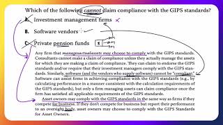 Module 01 | Chapter 04 | Ethics: GIPS Introduction | V03 EOC Practice Net Worth