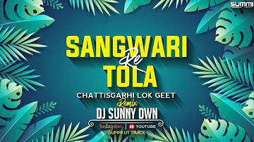 SANGWARI RE TOLA JHULNA || संगवारी रे तोला झूलना || Dj Sunny Dwn || Chattisgarhi Track 2K24