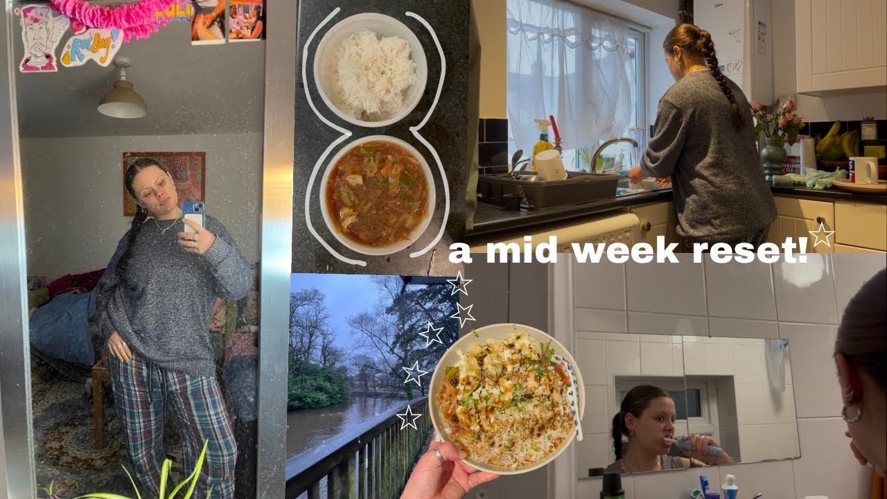 productive day in my life- a mid week reset!