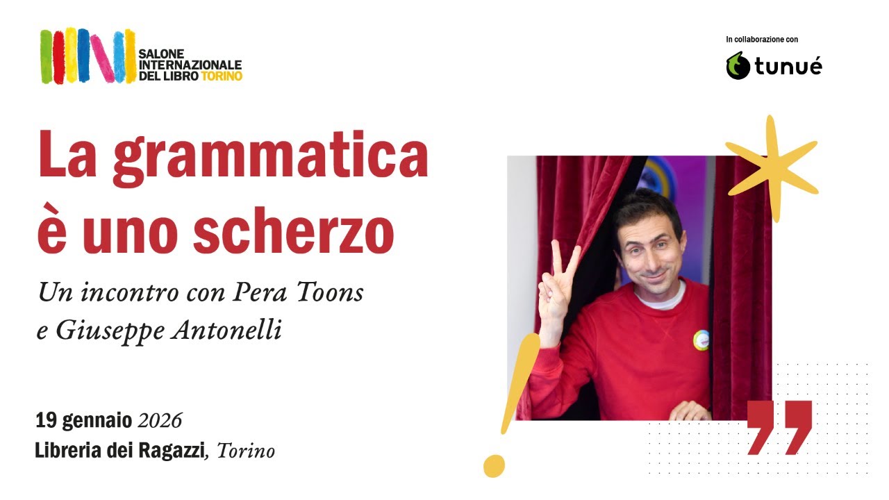 La grammatica è uno scherzo - A scuola con PERA TOONS