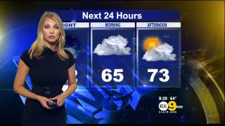 Evelyn Taft 2011/07/14 8PM KCAL9 HD; Black dress