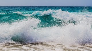 Escape mental stress with the calming embrace of ocean waves