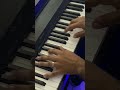 Arpeggios on piano - two hands