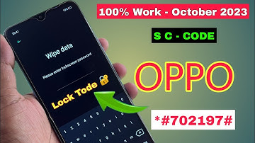 Finally October 2023:- All Oppo Reset Password How to fix forgot lockscreen Password Any Oppo Phone
