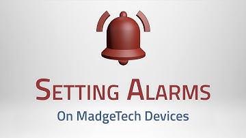 Setting Device Alarms | MadgeTech Software