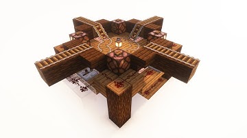 Build a 4-way minecart intersection within 10 minutes!