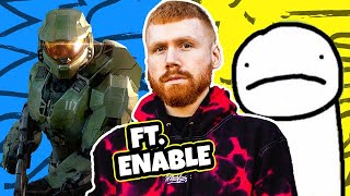 100T Enable Reacts to Dream's Cheating Scandal & Halo Battle Royale Rumors