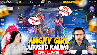 ANGRY GIRL YOUTUBER IN MY BR RANKED MATCH AGAIN😱 REVENGE