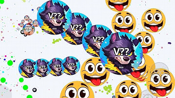 PRO RANDOM TEAM 🐺 (AGAR.IO MOBILE)