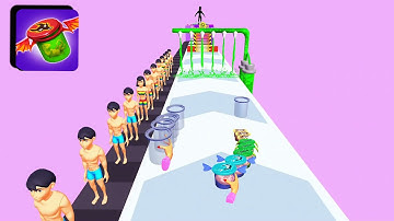 Clone Rush Gameplay Walkthrough All Level Mobile Relaxing Video Android,iOS Alltrailer Update CRG001