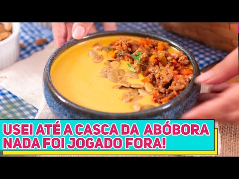 Fiz 4 RECEITAS INCRÍVEIS com 1 ABÓBORA INTEIRA | Usando DA SEMENTE AO TALO | Receitas de Minuto 772